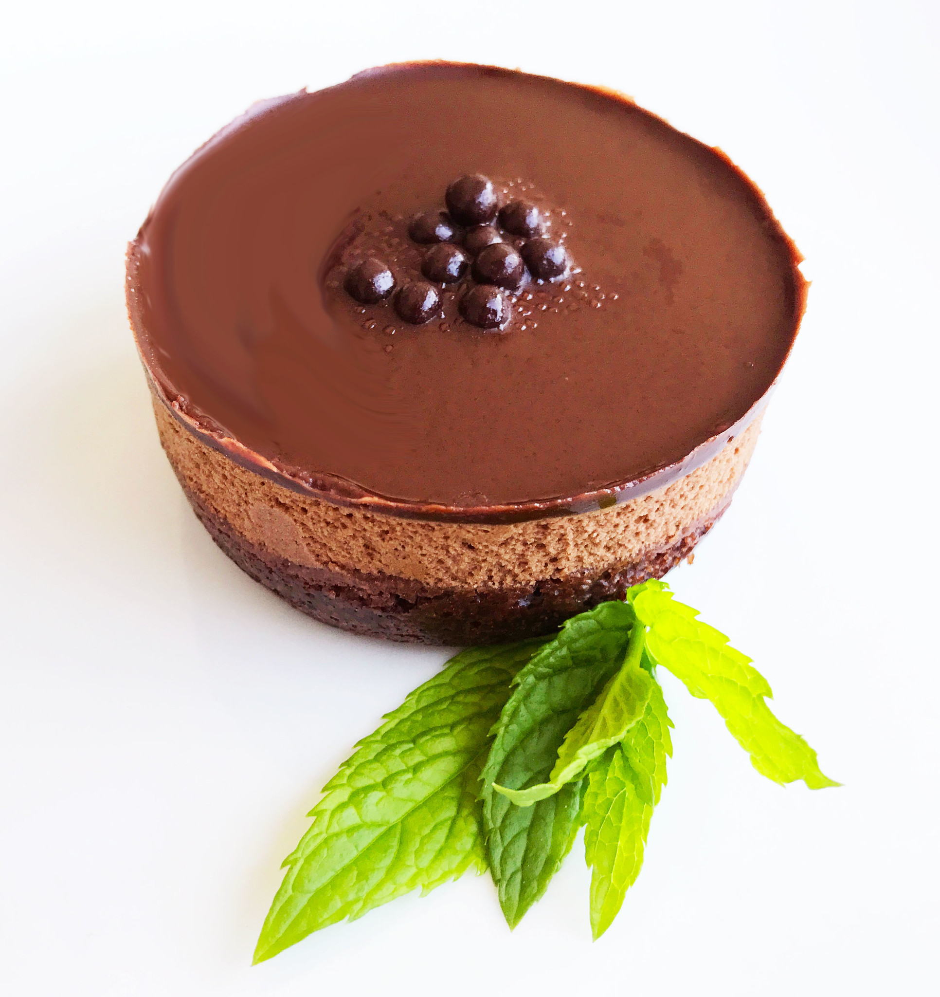 Entremets au chocolat noir - Plats préparés