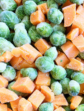 Brussels sprouts & sweet potatoes