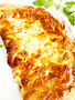 New York-style cheese pizza with artisan crust