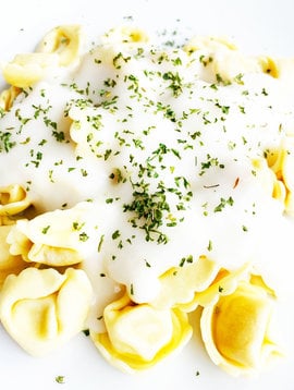 Tortellini 5 fromages & sauce Alfredo (175g)