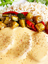 Filet de porc, sauce Toscane, légumes & riz brun (325g)