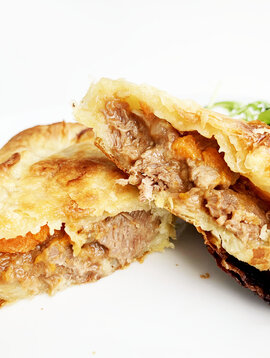 Boeuf bourguignon Wellington