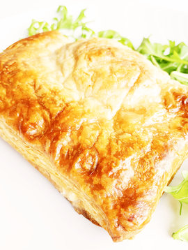 Seafood puff pastry