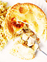 Small chicken pie