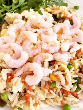 Fried rice with shrimps (325g)