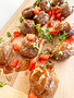 Mini meatballs & teriyaki sauce
