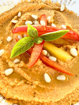 Houmous aux poivrons rôtis - LIQUIDATION