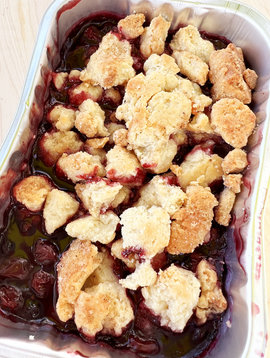 3 fruits crumble to share