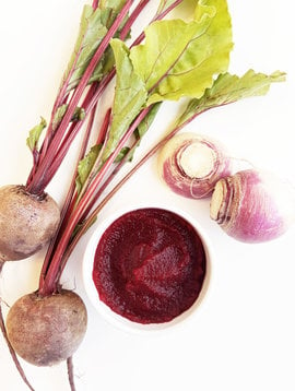 Beet & rutabaga puree