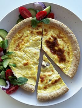 Grande quiche lorraine (cuite)