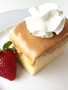 Gâteau blanc & glaçage à l'érable