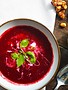 Beetroot & raspberry pottage