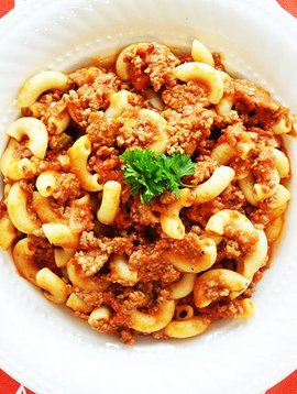 Macaroni with meat sauce (325g)
