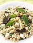 Orzo végétalien au tofu, aux champignons, aux pois verts & à la  menthe (175g)