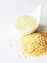 Brown rice puree
