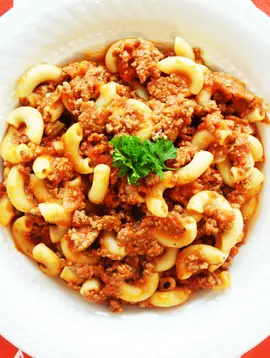 Grand format - Macaroni à la viande
