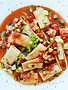 Rigatoni, saucisse italienne & courge verte (175g)