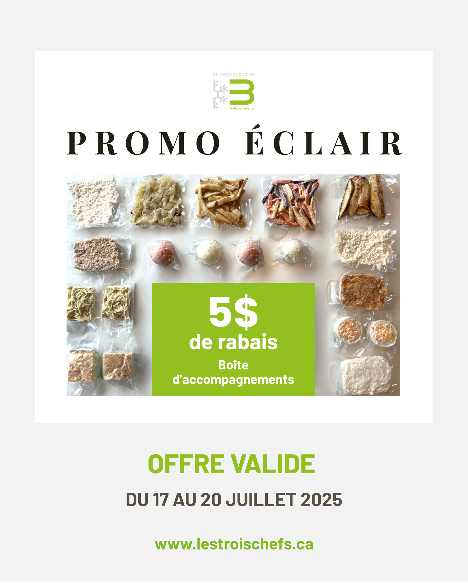 Promo éclair