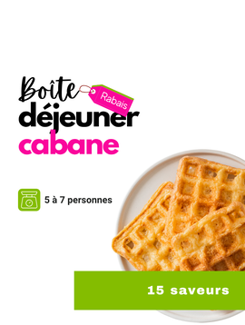 Boîte à déjeuner | Boîte cabane à sucre