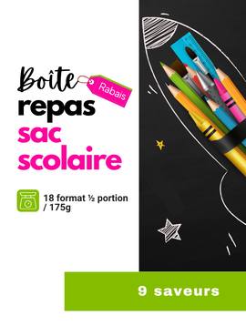 Boîte repas sac scolaire ✏️