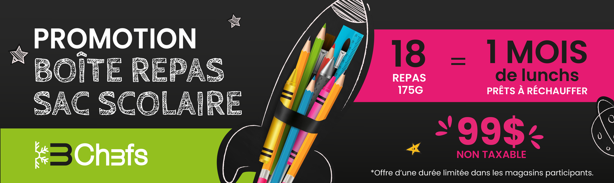 promo sac scolaire
