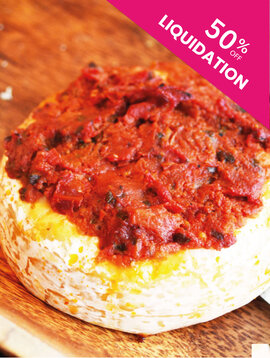 Brie au pesto & aux tomates séchées - LIQUIDATION