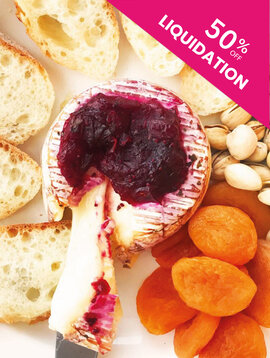 Brie aux canneberges & au basilic-LIQUIDATION