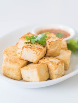 Tofu en cubes (exclusivité boîte à fondue à l'orientale) (liquidation)