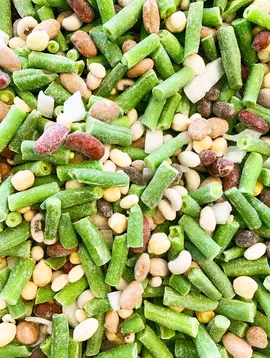 Mélange d'haricots, légumineuses & oignons (Liquidation)