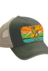 SF Mercantile California Mountain Bear Trucker Hat