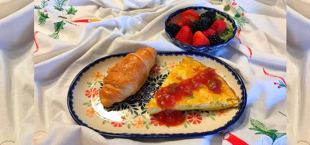 Serve Breakfast Egg Puffs in Your Favorite Polish Pottery Patterns