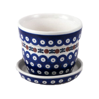 Mosquito Flower Pot w/ Saucer - Sm