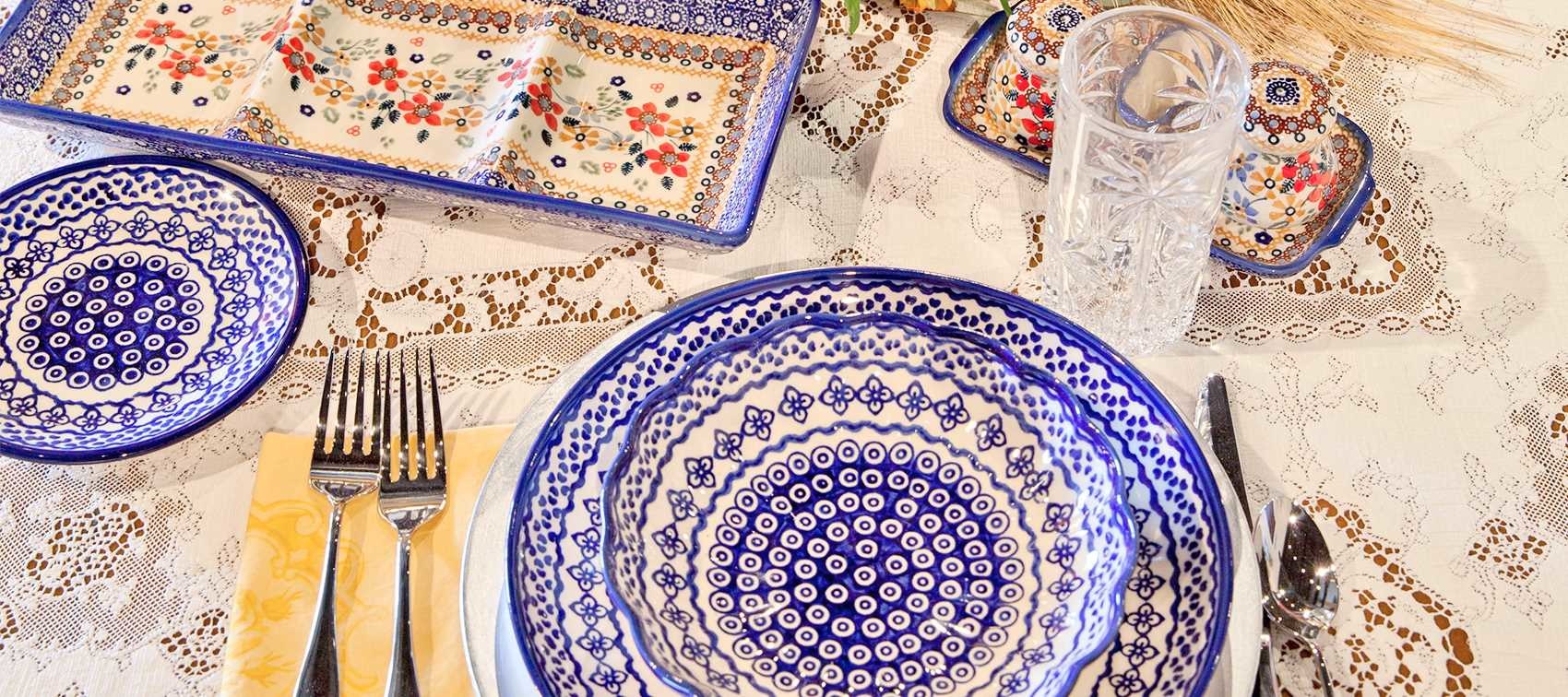 Fill Your Bridal Registry With Beautiful Polish Pottery Plates