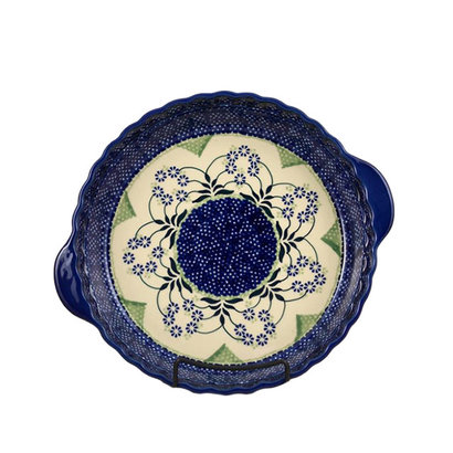 Forget Me Nots Pie Plate