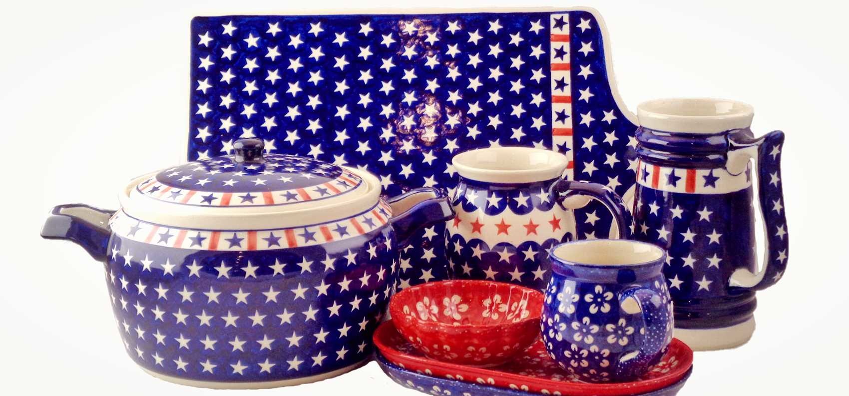 Polish Pottery Patterns For Independence Day