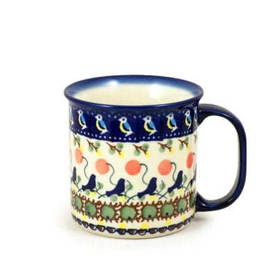 Blue Bird Straight Mug