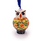 Rose Marie Owl ornament by Manufaktura Polish Pottery