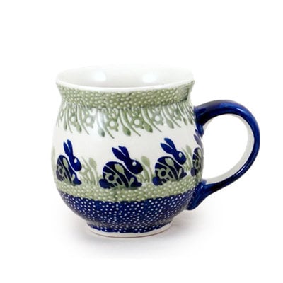 Polish Pottery Bubble Mug -- Tuscany Small Bubble Mug - The Polish