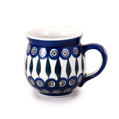 Peacock Bubble Mug - Lrg