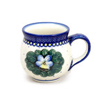 Pansies Bubble Mug - Lrg