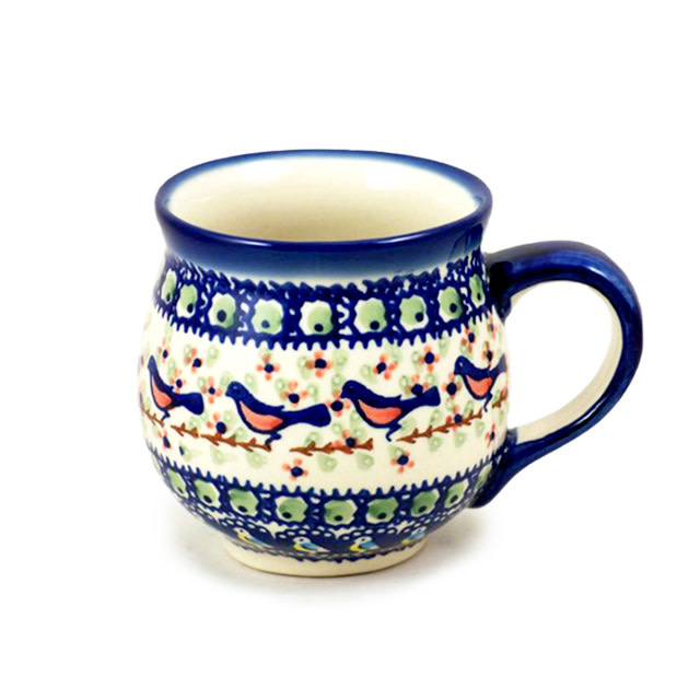 polish pottery travel mugs