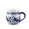 Indigo Garden Bubble Mug - Med