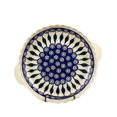 Peacock Pie Plate