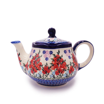 Red Berries Fruti Teapot