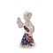 Spring Viola Angel Figurine