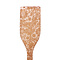 12" Embossed Wooden Crèpe Spatula - Botanical