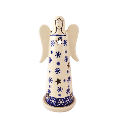 Snowflake Illuminated Angel - Lrg