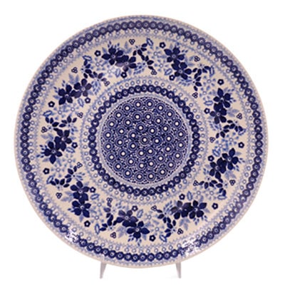 Indigo Garden Dinner Plate 28