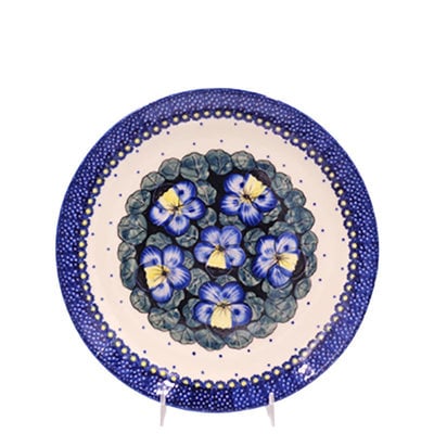 Pansies Dinner Plate 26