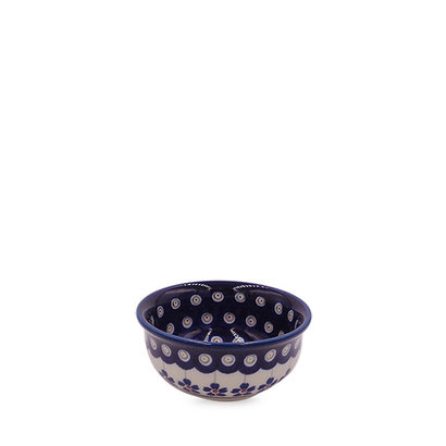 Floral Peacock Condiment Bowl - Lrg